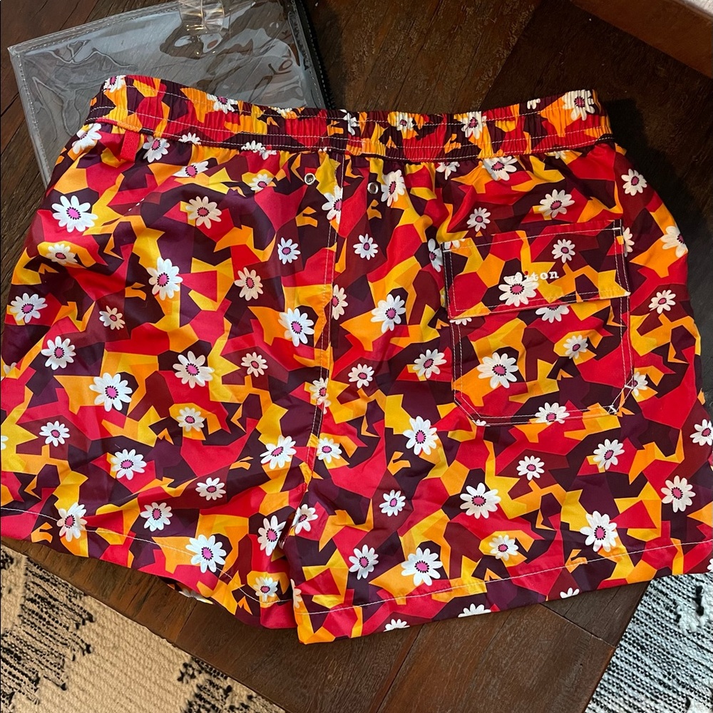 Sold* Kiton Swim Trunks (size L) brand new with tags, unworn